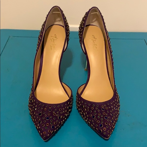 Studded Heels - Picture 1 of 4